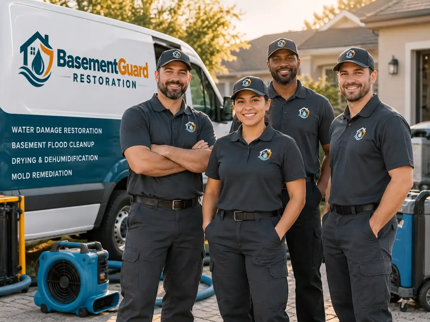 Basement Water Damage Restoration company in Du Bois, NE